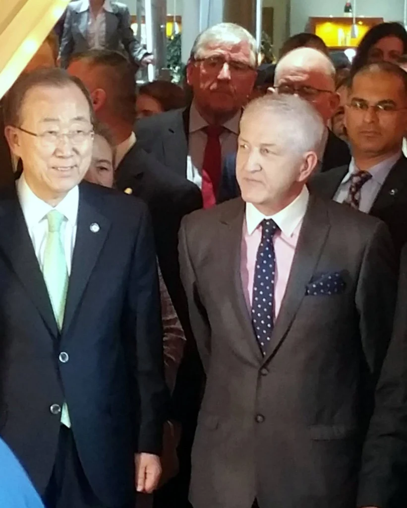 Ban Ki-moon in Tipperary Town