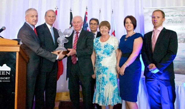 Dr. Richard Haass receives the Tipperary International Peace Award