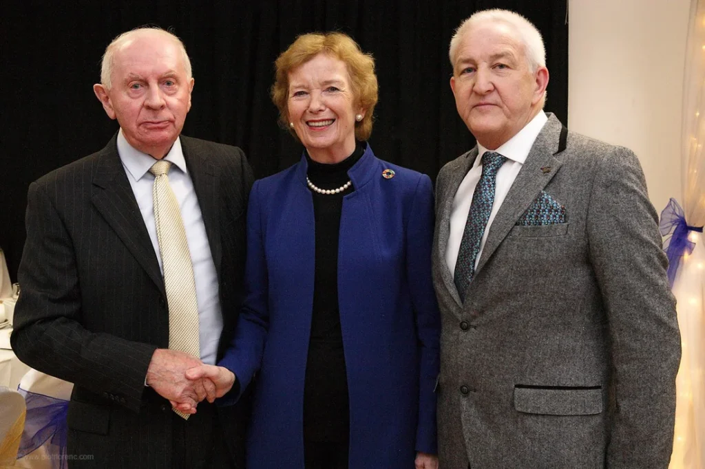 Joe Quinn, Mary Robinson, Martin Quinn - Tipperary International Peace Award