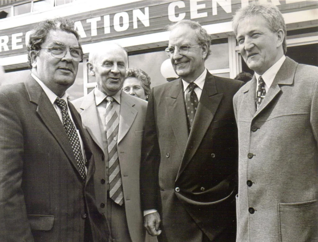 John Hume, Joe Quinn, Senator George Mitchell, Martin Quinn - Tipperary International Peace Award
