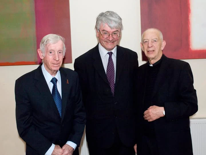 Rev. Roy Magee, Dr. Martin Mansergh and Fr. Alec Reid.