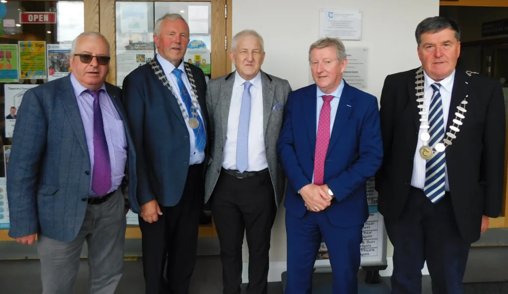 Minister Seán Canney launches website for Tipperary Peace Convention in Tipperary Town Library