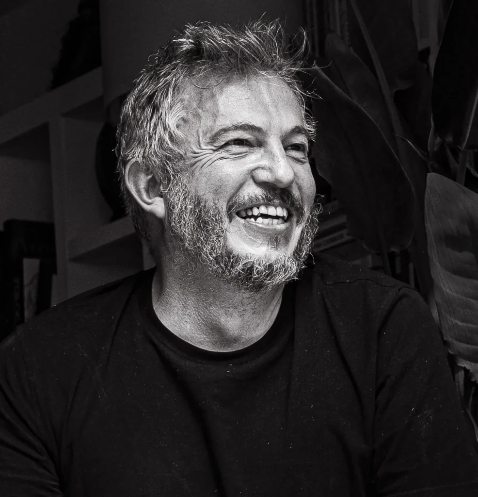 A smiling Giles Duley